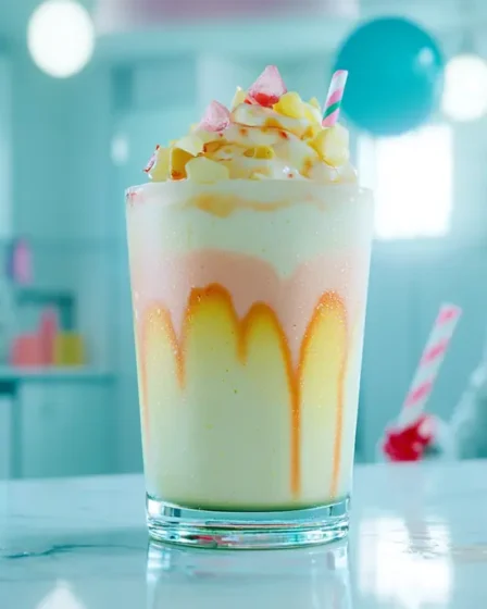 Smoothie ananas menthe