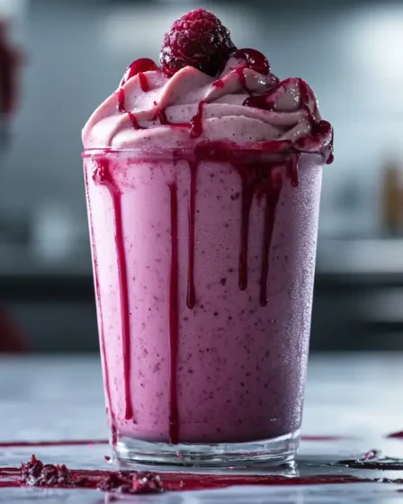 Smoothie betterave framboise