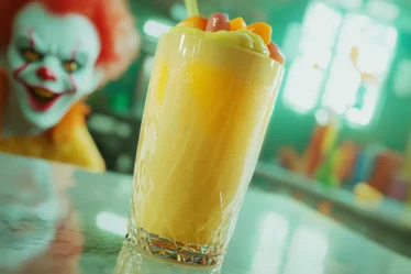 Smoothie fraise mangue coriandre