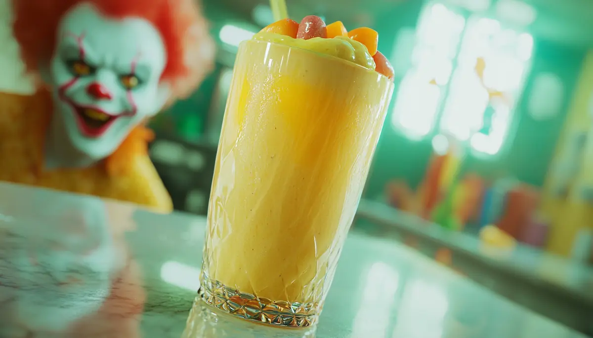 Smoothie fraise mangue coriandre