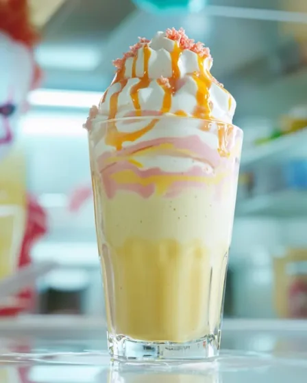 Smoothie poire pistache miel