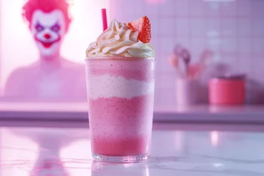 recette Smoothie fraise rhubarbe yaourt