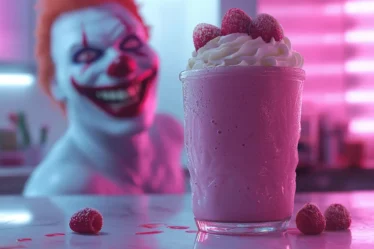 smoothie litchi rose