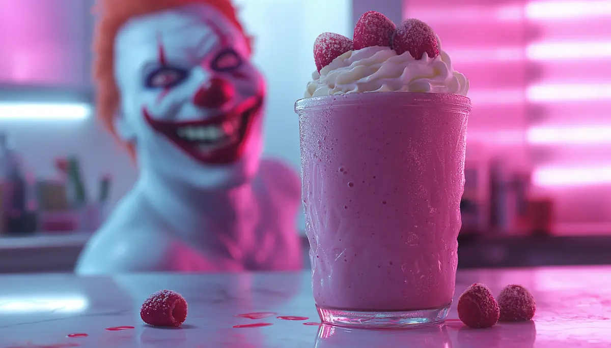 smoothie litchi rose